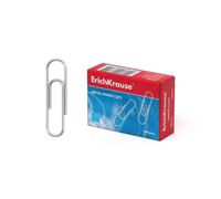 Clip in metallo zincato Erichkrause - 28 mm - Elevata resistenza e durata - Resistente alla corrosione - Nessuna macchia o graf NEW