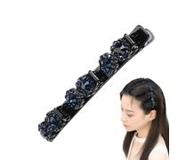 Clip In Pietra Di - Fermagli Intrecciati Lucidi, Accessori Per Capelli Eleganti | Capelli Di Lunga Durata Della Mano Di Lunghezza Sicuro E Non Glip Per Capelli Gioielli Per Festa Di Nozze Scintilla