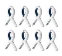 Clip In Plastica Da 8 Pezzi Antivento Multifunzionale, Antiscivolo Per Asciugare Il Bucato