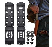 Clip In Vita A Guaina | 2x Clip Del Supporto Per Guaina In Nylon | Clips In Vita Multifunzionale, Guaine A Clips A | Alpinismo Che Esplora Campeggio Da Campeggio Porta E Facile Accesso