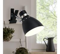 Clip Lampada Parete Luce Spot Regolabile Cucine Illuminazione Corridoio Nero [EEK: Non valutato]