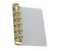 Clip laterale in metallo per diari, pianificatori, quaderni, scrapbooking, progetti fai da te e rilegatura di documenti, divisori, divisori laterali, accessori per bricolage sicuri per i bambini