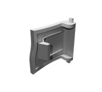 Clip Laterale Ricambio per Trasportino Gatti Eco Line Stampato 3D