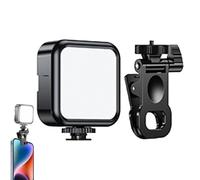 Clip Live Stream Light - Luce LED a 360 gradi | Luce LED portatile | Clip on Selfie Light Small Clip Fill Videoconferenza | Luce portatile per trasmissioni live per telefoni e tablet