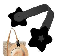 Clip Magnetica Del Cappello | Clip Del Guardiano Della Borsa A Di Pentagramma | PortaCappello A Mani Libero per Borse Da Viaggio, Borse, Zaini E Altro., Nero , Se référer au descriptif,