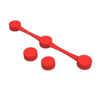 Clip magnetica in silicone per friggitrice ad aria - Fibbia magnetica sicura per tenere la carta da forno - Strumento di cottura resistente al calore elevato, impedisce il prodotto con l'elemento cha