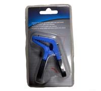 Clip magnetica porta pennelli con apriscatole per imbianchini e progetti fai da te, robusto morsetto in plastica mantiene i pennelli al sicuro e gocciola durante la pittura o (blu)