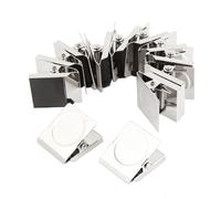 Clip magnetiche a molla per memo da parete e frigo, 12 pezzi