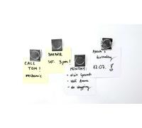 Clip magnetiche argento - set di 4 clip
