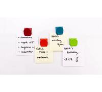 Clip magnetiche colorate - set di 4 clip