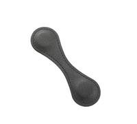 Clip magnetiche for maniche da 6 pezzi - Elementi di fissaggio riutilizzabili for arrotolare le delle camicie, indumenti regolabili senza cuciture per pantaloni, maniche(Black)