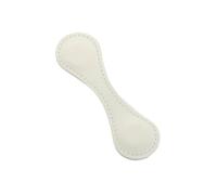 Clip magnetiche for maniche da 6 pezzi - Elementi di fissaggio riutilizzabili for arrotolare le delle camicie, indumenti regolabili senza cuciture per pantaloni, maniche(White)