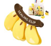 Clip Magnetiche Per Alimenti,Magneti Per Frigo Riutilizzabili A Forma Di Banana - Clip Di Chiusura Per Sacchetti Snack Da Cucina | Per Casa Ufficio Frigorifero Congelatore Dispensa Snack Pane Cereali