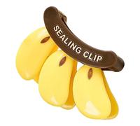 Clip Magnetiche Per Alimenti | Morsetto Magnetico A Forma Di Banana | Clip Di Chiusura Per Sacchetti Snack Da Cucina,Per Casa Ufficio Frigorifero Congelatore Dispensa Snack Pane Cereali Frutta Biscott