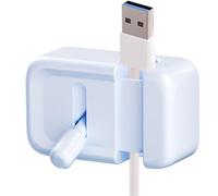 Clip magnetiche per cavi, organizer per cavi, clip organizer per cavi magnetici, gestione dei cavi adesiva per caricabatterie, USB, auricolari, scrivania, auto, parete, comodino, soluzione per cavi da