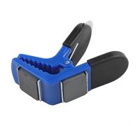 Clip magnetiche porta pennelli per falegname e pittore, in plastica rossa o blu, accessori per attrezzi fai da te, pezzo (blu)