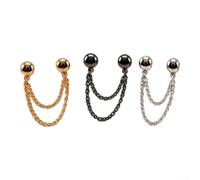Clip magnetiche resistenti per vestiti, confezione da 3 pezzi, antiscivolo | Forte presa magnetica, impedisce lo scivolamento, protegge orli e maniche, ideale per hijab, uso quotidiano