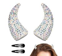 Clip Magnetici Per Capelli Design A, Tenuta Forte, Forcina Con Strass
