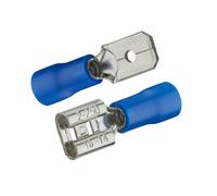 Clip Maschio E Femmina Isola 6.3X0.8 Mm Blu S - DEBFLEX 711068
