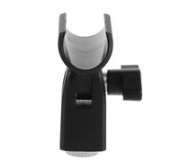 Clip Microfono Regolabile 2 Pezzi Adattatore 1/4 Pollici Nero | Videocamere e Microfoni Wireless, Metallo e Plastica, Due Lati, Viaggio e Interviste