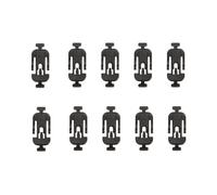 Clip - Modanatura decorativa / protettiva ROMIX ROM C70630