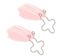 Clip Modellante Naso in Silicone Rosa, Confezione da 2 Pezzi