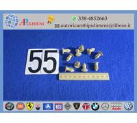 CLIP MOLLETTA 10 PZ BEIGE RIVESTIMENTI INTERNI PANNELLI PORTA AUTOBIANCHI A112