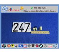 CLIP MOLLETTA 2PZ PER BANDE ALZACRISTALLO ILLUMINAZIONE FIAT 127 128 132 A112