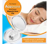 Clip Nasale Magnetico Anti Ronzio Acusnore Con Custodia Aiuto Per Il Sonno Apnea