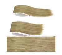 Clip nelle estensioni dei capelli Clip diritta sintetica nelle estensioni dei capelli Capelli a forcina invisibile Aggiungi volume di capelli delle donne Capelli lisci corti e setosi Posticci interi s