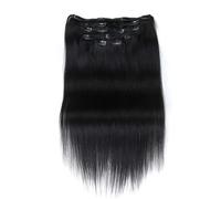 Clip nelle estensioni dei capelli per le donne parrucche umane sintetiche diritte naturali