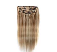 Clip nelle estensioni dei capelli per le donne parrucche umane sintetiche diritte naturali