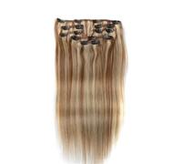 Clip nelle estensioni dei capelli per le donne parrucche umane sintetiche diritte naturali