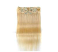 Clip nelle estensioni dei capelli per le donne parrucche umane sintetiche diritte naturali
