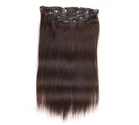 Clip nelle estensioni dei capelli per le donne parrucche umane sintetiche diritte naturali