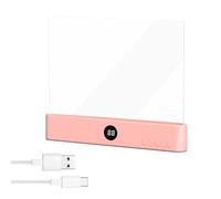 Clip On Book Light - LED Flat Reading Lamp | 1200mAh Rechargeable Night Light with 3-Modes, Lightweight Study Lamp for Bedroom Office School Dorm Library Travel, Portable Book Accessory for Daily Use