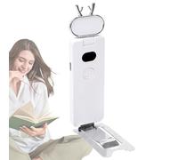 Clip On Book Light- USB Eye-Protection Bookmark Lamp, Eye Caring 3 Color Stepless Dimmable 80, Hrs Runtime Lightweight Clip On Light For Book Lovers Reading In Bed Travel Camping Study Night Reading