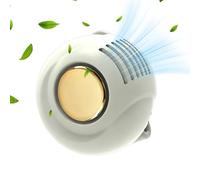 Clip On Fan, Portable Cooling Device, 2.59x2.71x2.75 Inches Personal Clip Fan with Airflow Design, Lightweight Cooling Blower, Rechargeable Min with Modern Style, Portable Blower for Travel Outdoor