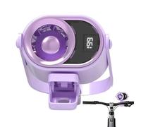 Clip On Fan Portable - Mini Cooling Device, Quiet Air Circulator Tool, Four Speed Adjustable Personal Cooling Fan Device, Rechargeable Battery Powered Portable Çooling Ďevice with LED Light Lanyard In