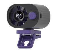 Clip On Fan Portable Rechargeable - Rechargeable With Cooling Plate | Bladeless USB Rechargeables Adjustable | Portable Small Car Fan For Desk Table SUV RV Van Sedan Pickup Home Travel Office