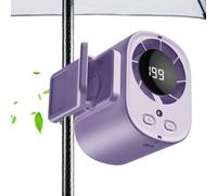 Clip On Fan, Rechargeable Quiet Cooling, Portable Travel Device, Desk Accessory, Stylish Summer Fixture, Easy Carry Tool, Lightweight Outdoor Ornament, for Women Neck Table Tent Cruise 1-199 speed