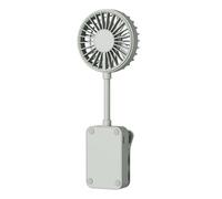 Clip On Fan - Ricaricabile Portatile 3 Speed Adjustment Airflow Quiet | Silent Desktop Fan With Forte Airflow | Mani Powered | Morsetto On Fan | For Camping Car Tent Travel Bed Bedroom Cart Office RV