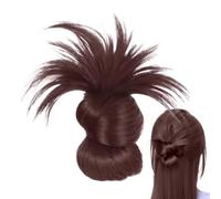 Clip on Feathered Bun Wig, Soft Messy Bun Clips, 14 x 3 x 3 pollici Adorable Lightweight Natural Comfortable Everyday Hairclip for Women Girls Friends Colleagues