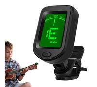 Clip on Guitar Tuner, clip su sintonizzatore per chitarra | Clip sintonizzatore ricaricabile per violino,Dispositivo di ottimizzazione dello strumento a corda portatile per basso, ukulele, banjo e vio