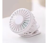 Clip on Hat Small Fan USB Compact Mani gratis per lo zaino per la pesca da
