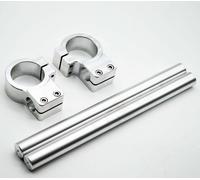 Clip-On in alluminio 41,3 mm Custom Cafe Racer BMW K75 K100 manubrio CNC Clipon