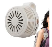 Clip On Portable Fan 3-Speed USB 2.76x2.76x1.57 In Rechargeable Summer Tool