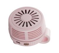 Clip On Portable Fan 3-Speed USB 2.76x2.76x1.57 In Rechargeable Summer Tool