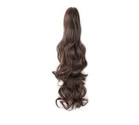 Clip Ondulata Riccia Artiglio Per Estensione Coda Di Cavallo Da Donna In Parrucchino Estensioni Dei Capelli Coda Di Cavallo CZJ-2-30 24inches