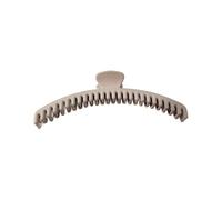 Clip opaca professionale con denti ben disposti a lungo, supporto per chignon, forte meccanismo a molla, per professionisti
